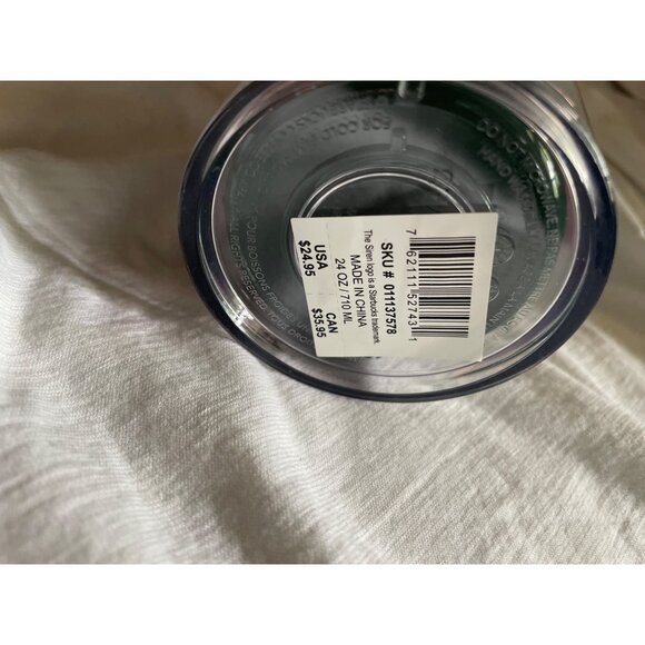 Starbucks Floral Forest-Themed Tumbler With Red Flower Straw Top - Picture 4 of 8